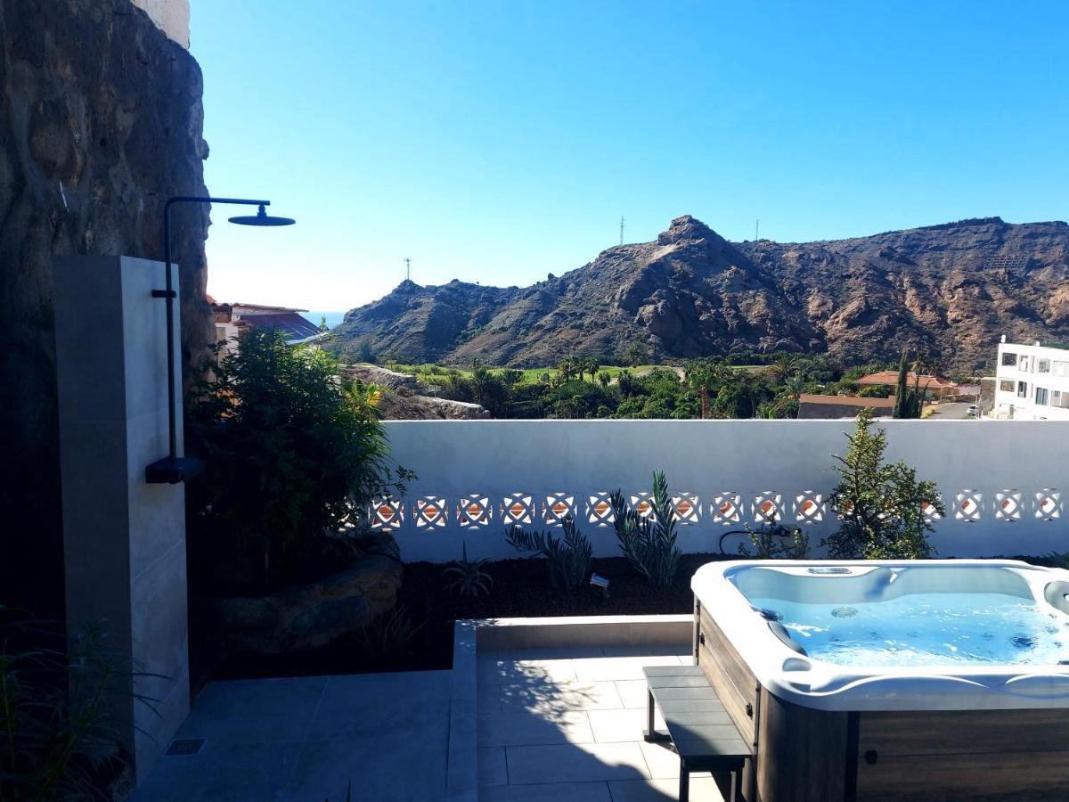 Casa Platero - Bungalow With Jacuzzi And Pool La Playa de Tauro Exterior foto